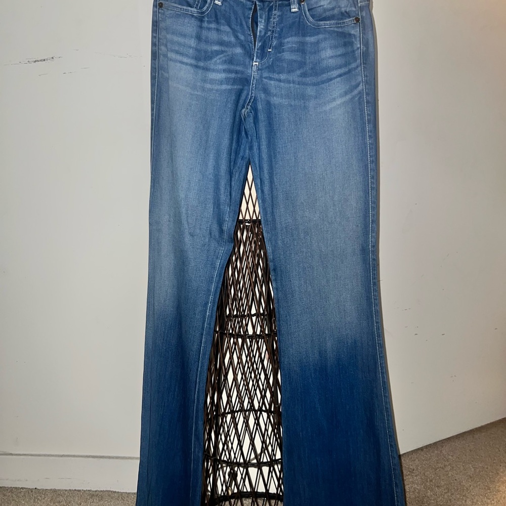 bebe Women's Blue Boot Cut Jeans